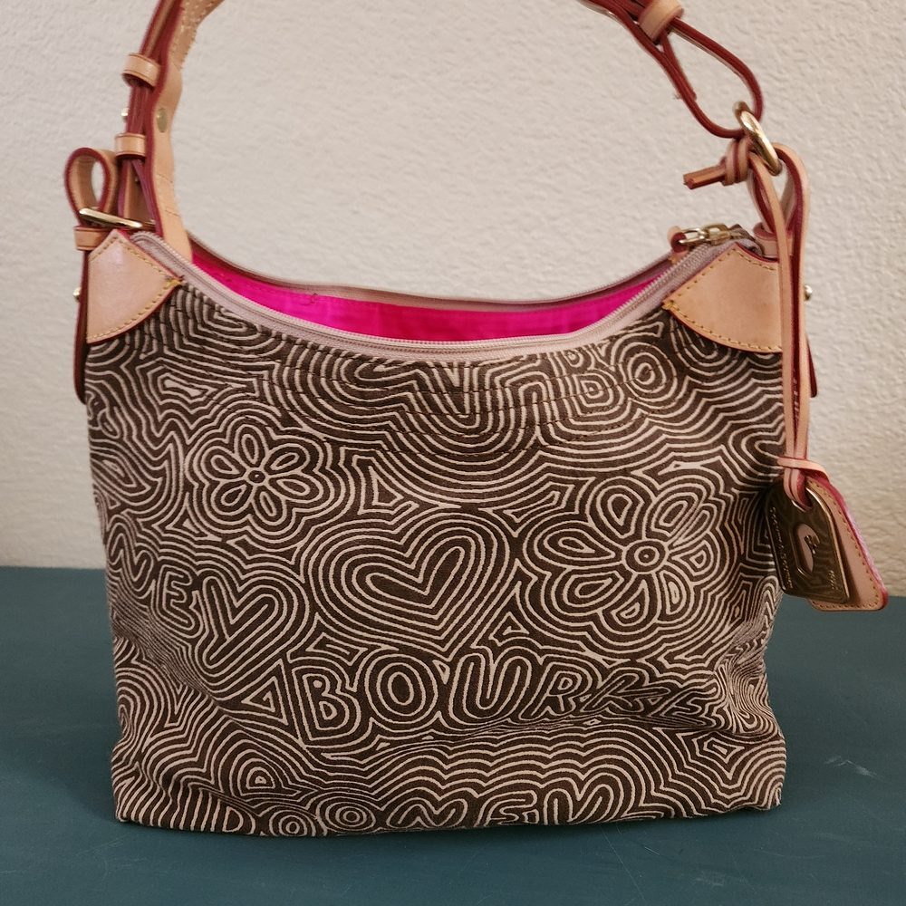New Dooney & Bourke Brown and Tan Handbag